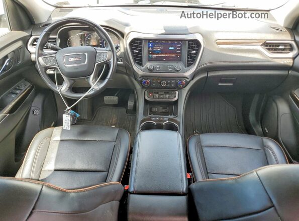 1GKKNLLS2MZ175168 2021 GMC ACADIA White Вид панелі приладів