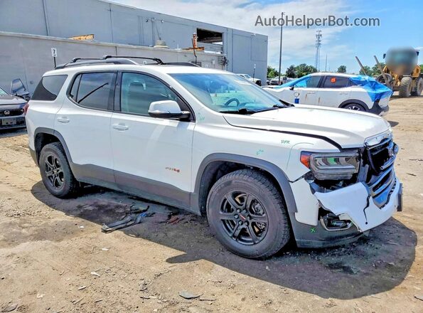 1GKKNLLS2MZ175168 2021 GMC ACADIA White Передня права чверть