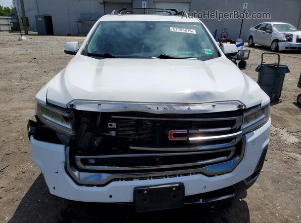 1GKKNLLS2MZ175168 2021 GMC ACADIA White Вид спереду