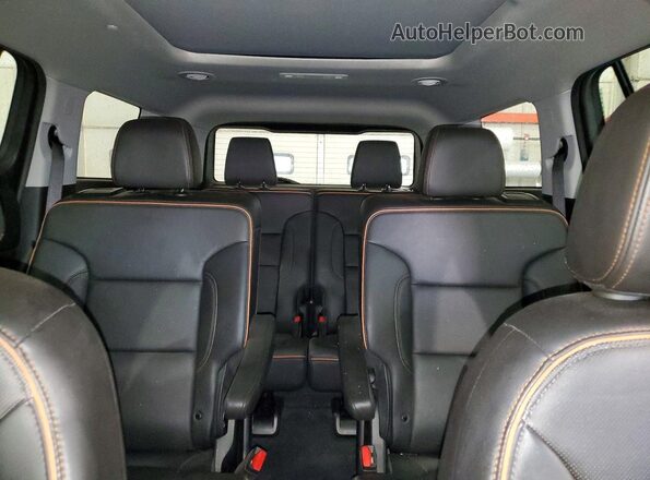1GKKNLLS3PZ196941 2023 GMC ACADIA Gray Вид задніх сидінь