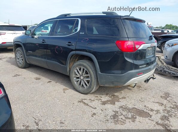 1GKKNLLS4JZ120720 2018 GMC ACADIA Черный Задняя левая четверть