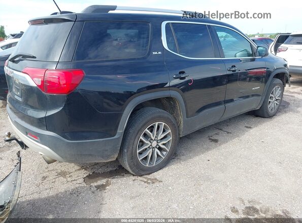 1GKKNLLS4JZ120720 2018 GMC ACADIA Черный Задняя правая четверть
