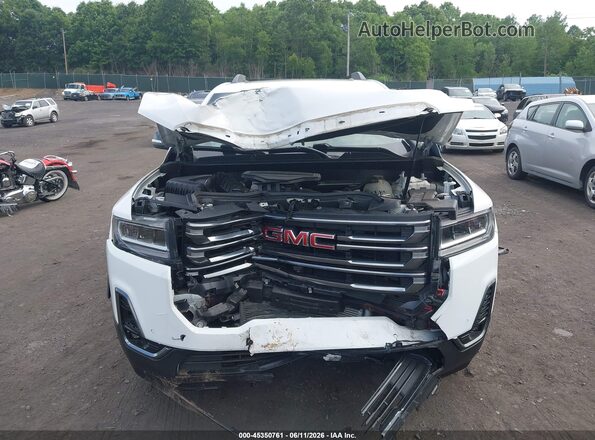 1GKKNLLS5PZ143383 2023 GMC ACADIA White ხელსაწყოთა პანელის ხედი