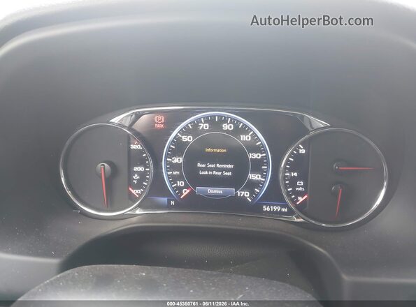 1GKKNLLS5PZ143383 2023 GMC ACADIA White უკანა სავარძლების ხედი