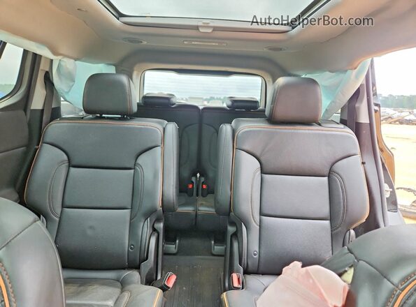 1GKKNLLS6MZ150208 2021 GMC ACADIA Black Вид задніх сидінь