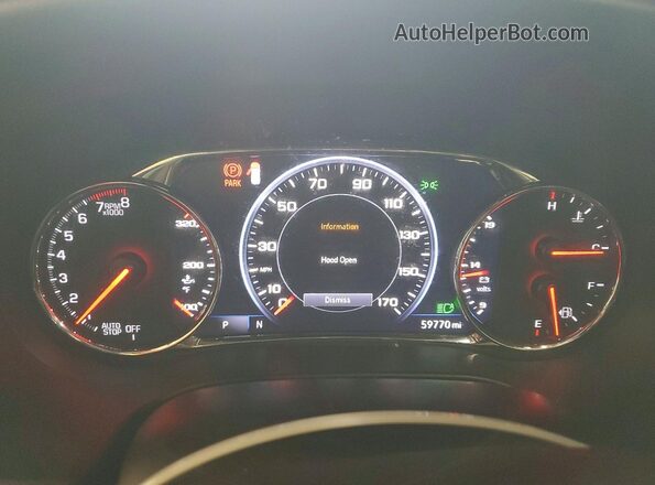 1GKKNLLS6NZ117971 2022 GMC ACADIA Black Սարքավորումների վահանակի տեսք