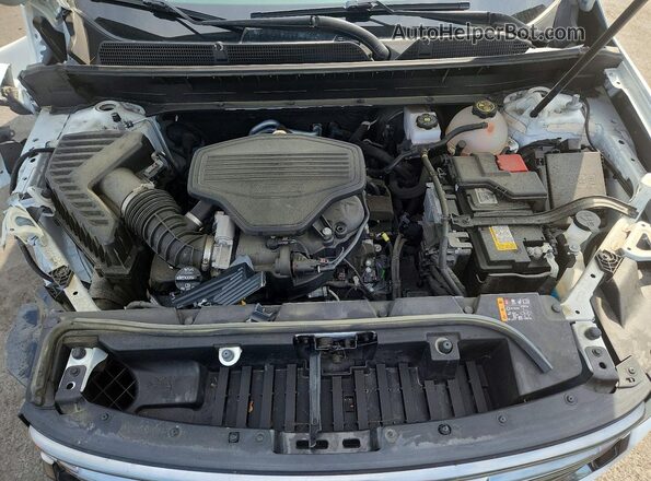1GKKNLLS6PZ202926 2023 GMC ACADIA White ძრავის განყოფილების ხედი