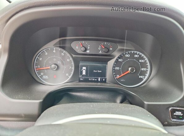 1GKKNLLS7JZ103152 2018 GMC ACADIA Silver ხელსაწყოთა პანელის ხედი