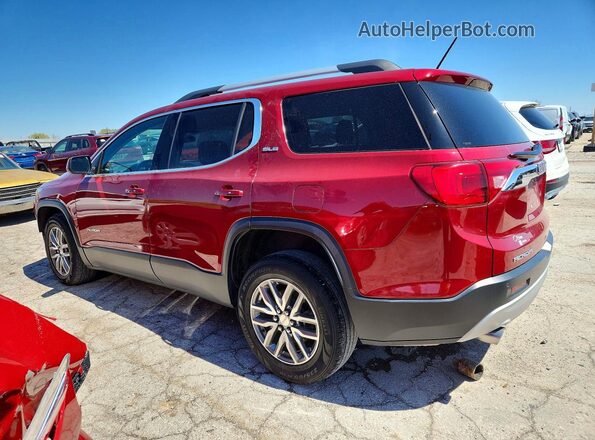 1GKKNLLS7KZ135875 2019 GMC ACADIA Красный Задняя левая четверть