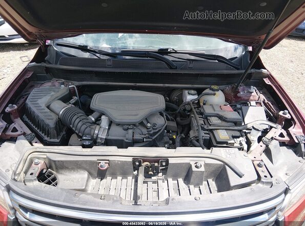 1GKKNLLS7NZ135606 2022 GMC ACADIA Maroon Widok z tyłu