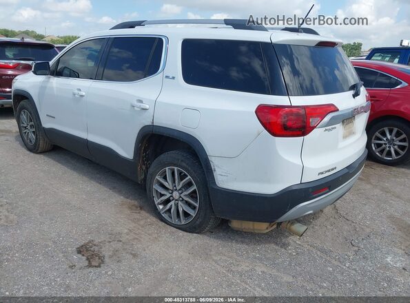 1GKKNLLS9HZ243830 2017 GMC ACADIA White Trasero izquierdo