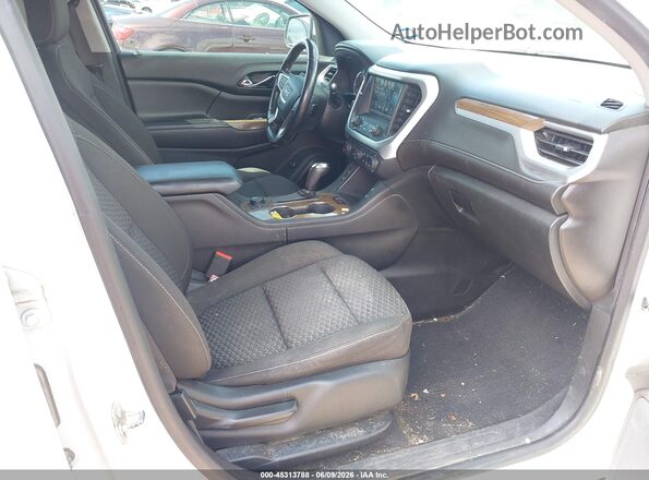 1GKKNLLS9HZ243830 2017 GMC ACADIA White Vista interior delantera