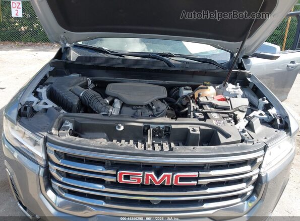 1GKKNLLS9MZ195059 2021 GMC ACADIA Gray უკანა ხედი