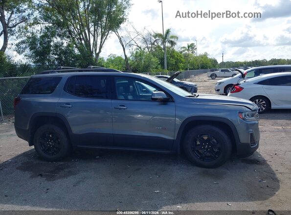 1GKKNLLS9MZ195059 2021 GMC ACADIA Gray უკანა სალონის ხედი