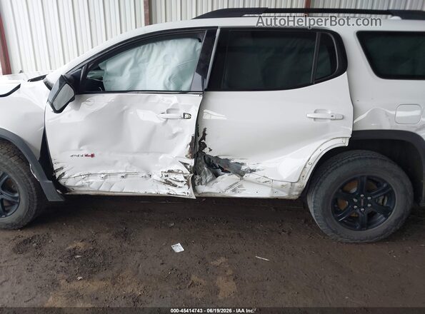 1GKKNLLSXMZ160286 2021 GMC ACADIA White Вид спереду
