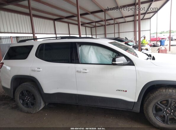 1GKKNLLSXMZ160286 2021 GMC ACADIA White Вид щитка приладів