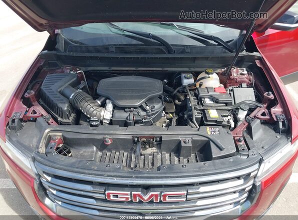 1GKKNLLSXPZ204548 2023 GMC ACADIA Red Rear view