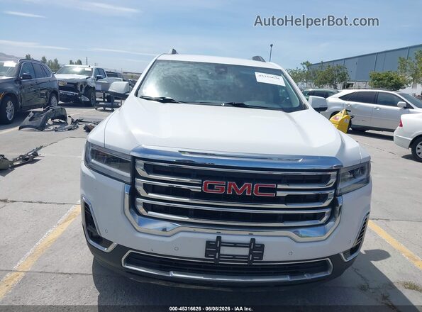 1GKKNML44PZ124668 2023 GMC ACADIA White Rear interior view