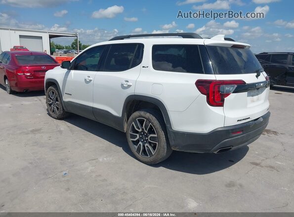 1GKKNML45MZ210695 2021 GMC ACADIA White Tył lewy
