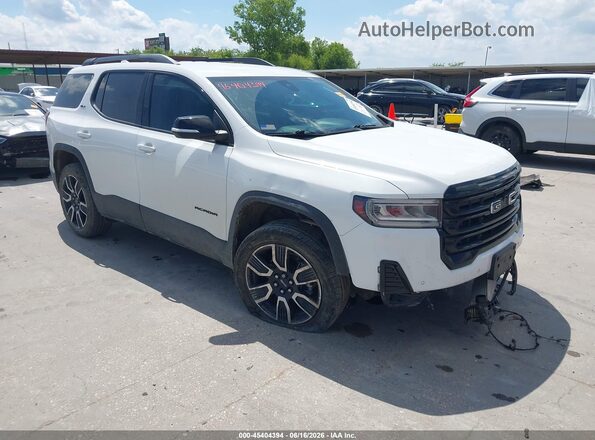 1GKKNML45MZ210695 2021 GMC ACADIA White 