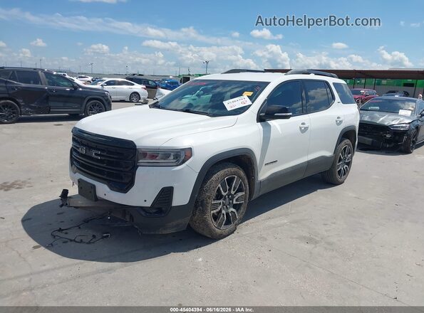 1GKKNML45MZ210695 2021 GMC ACADIA White 
