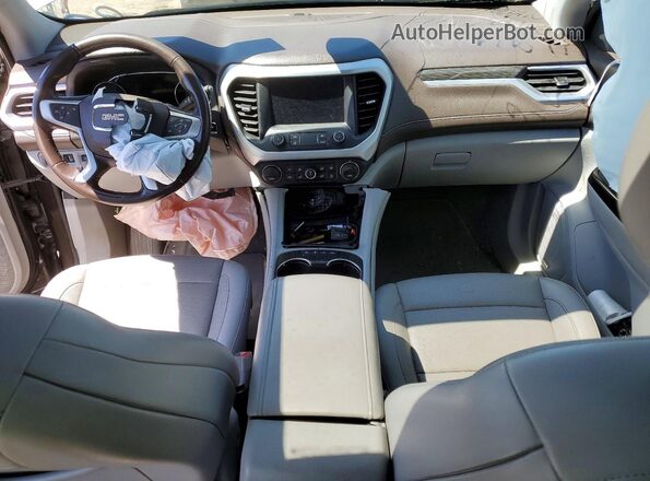 1GKKNML4XLZ216040 2020 GMC ACADIA Gray Widok deski rozdzielczej