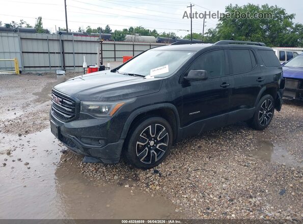 1GKKNMLAXKZ218780 2019 GMC ACADIA Black წინა მარცხენა ხედი სამი მეოთხედიდან