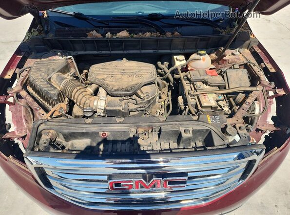 1GKKNMLS0JZ207004 2018 GMC ACADIA Red Շարժիչի բաժամունքի տեսք