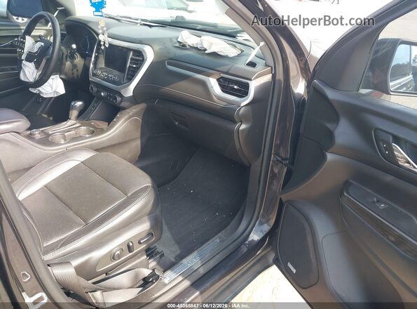 1GKKNMLS1HZ236182 2017 GMC ACADIA Gray წინა სალონის ხედი