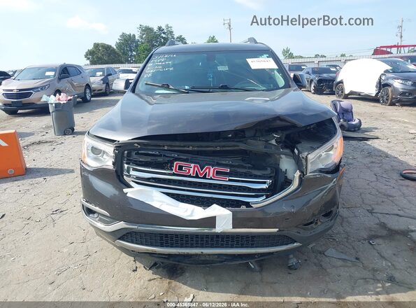 1GKKNMLS1HZ236182 2017 GMC ACADIA Gray წინა პანელის ხედი