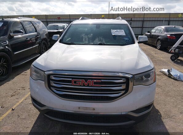 1GKKNMLS1KZ187394 2019 GMC ACADIA White Սարքավորումների վահանակի տեսք