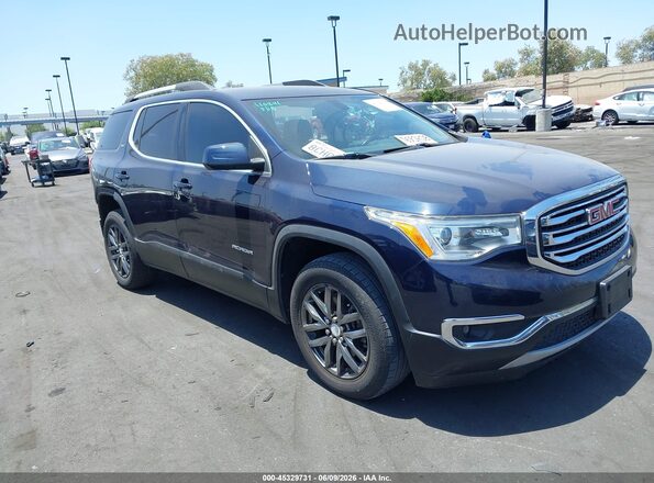 1GKKNMLS2HZ244484 2017 GMC ACADIA Синий Панорамный вид салона 360°