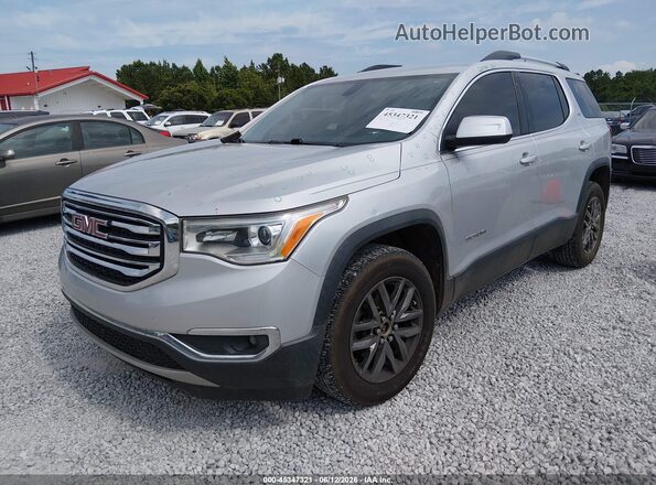 1GKKNMLS2JZ117868 2018 GMC ACADIA White Передня ліва чверть