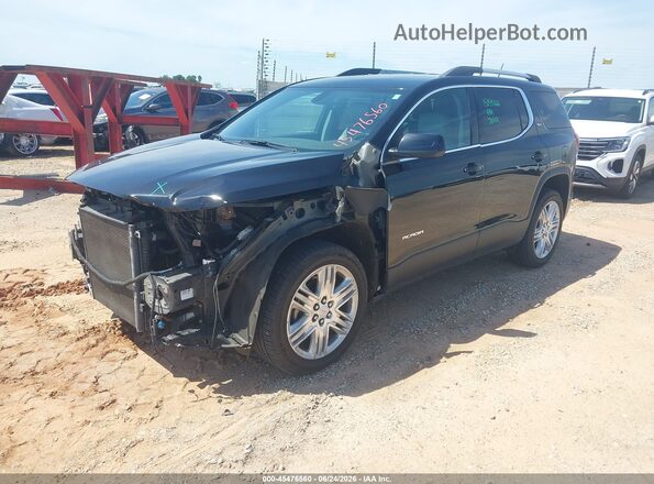 1GKKNMLS2JZ163488 2018 GMC ACADIA Черный Передняя левая четверть