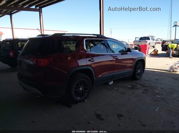 1GKKNMLS2JZ202323 2018 GMC ACADIA Красный Задняя правая четверть