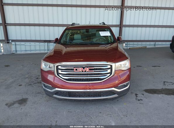1GKKNMLS2JZ202323 2018 GMC ACADIA Красный Вид щитка приборов