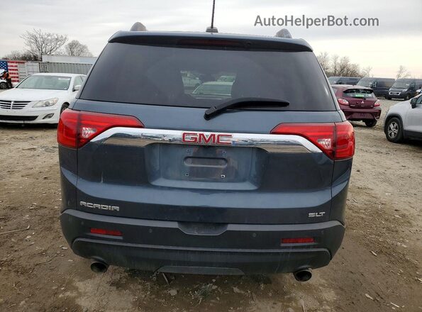 1GKKNMLS2KZ275533 2019 GMC ACADIA Blue უკანა ხედი