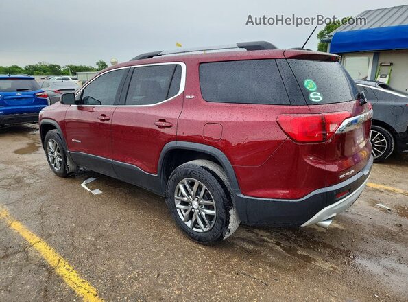 1GKKNMLS3HZ143860 2017 GMC ACADIA Red Задня ліва чверть
