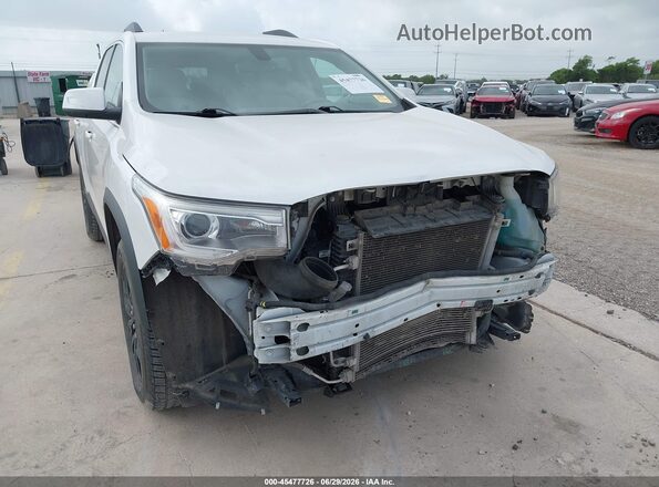 1GKKNMLS3JZ246573 2018 GMC ACADIA White Դիմացի տեսք