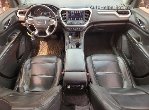 1GKKNMLS4KZ291006 2019 GMC ACADIA Red Dashboard view
