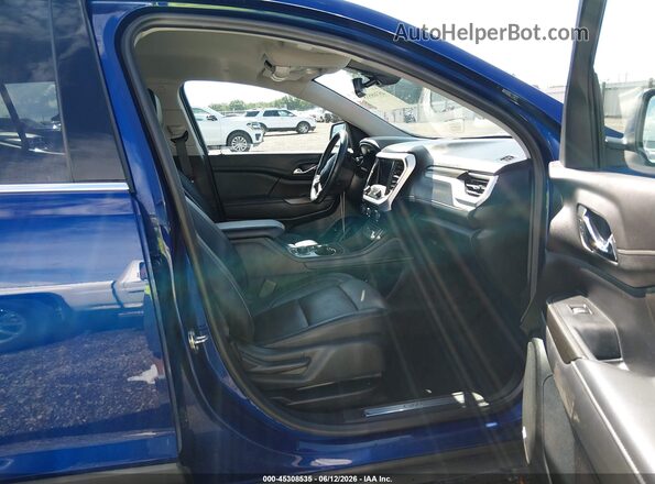1GKKNMLS4PZ133496 2023 GMC ACADIA Blue Вид салону спереду