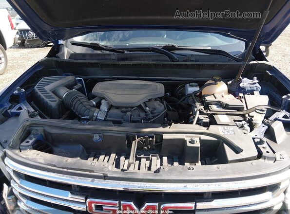 1GKKNMLS4PZ133496 2023 GMC ACADIA Blue Вид ззаду