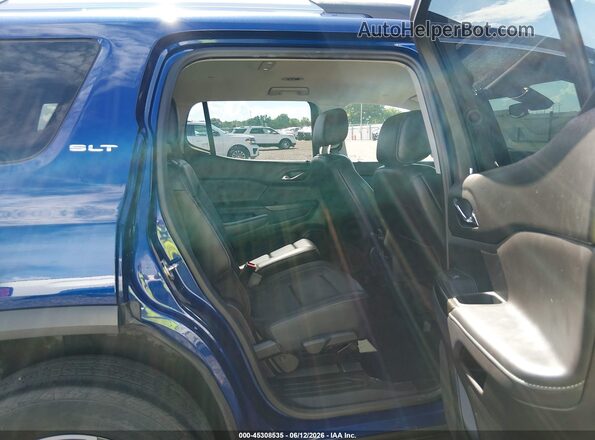 1GKKNMLS4PZ133496 2023 GMC ACADIA Blue Вид наклейки з VIN-кодом
