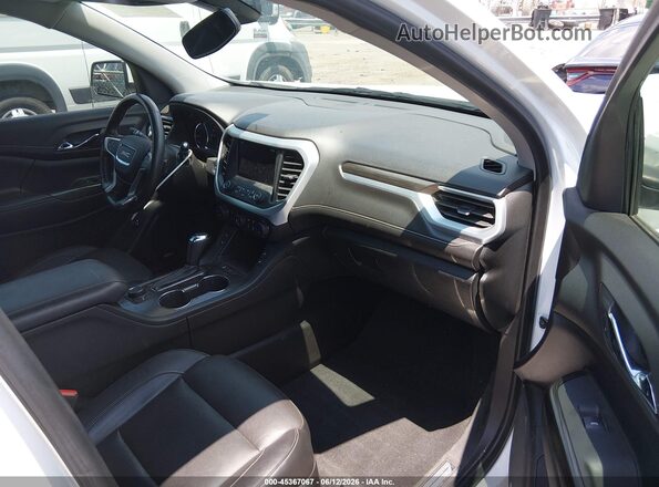 1GKKNMLS5KZ231929 2019 GMC ACADIA White წინა სალონის ხედი