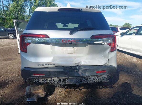 1GKKNMLS6MZ147282 2021 GMC ACADIA Белый Вид спереди