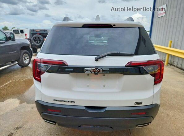 1GKKNMLS7PZ260565 2023 GMC ACADIA White Widok z tyłu