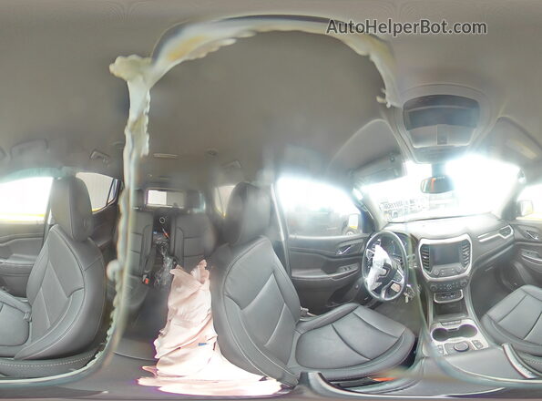 1GKKNMLS7PZ260565 2023 GMC ACADIA White Widok wnętrza 360 stopni