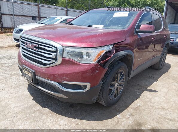 1GKKNMLS8HZ212316 2017 GMC ACADIA Red Przód lewy