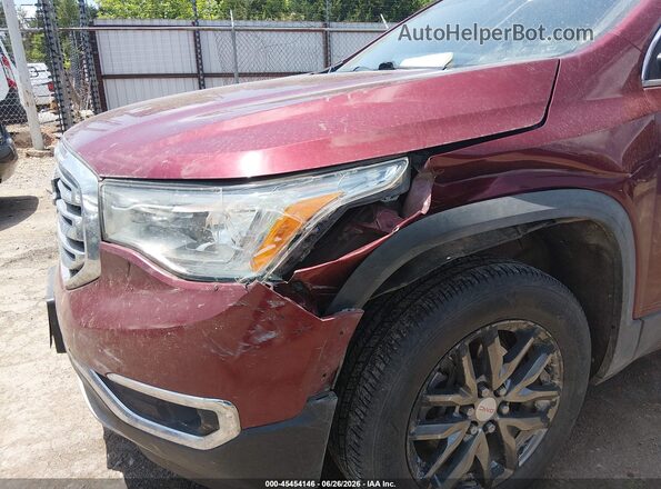 1GKKNMLS8HZ212316 2017 GMC ACADIA Red Widok z przodu