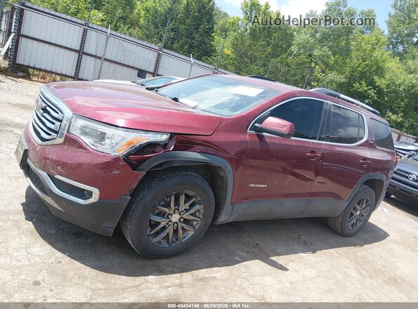 1GKKNMLS8HZ212316 2017 GMC ACADIA Red Widok wnętrza 360 stopni